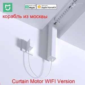 Controle Home Inteligente Aqara WIFI Cortina Motor Automático Cortinas Motorizadas Trabalho Remoto Sem Fio Com Trilho Elétrico