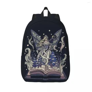 Backpack Winter Story Teen Forest Faery Soft Backpacks Polyester Elegant School Bags Trekking Designer Rucksack Christmas Gift