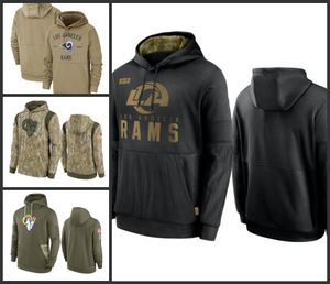 Los Angeles''Rams''Men Women Youth Salute to Service Sideline Performance Pullover Hoodie
