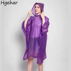 Capas de chuva transparentes com capuz mulheres viagem ao ar livre caminhadas poncho impermeável capa de chuva reutilizável ciclismo simples chuva acampamento