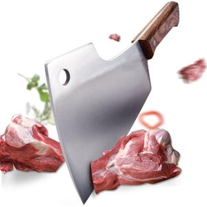 Chef professionista in acciaio inossidabile LNIFE Coltelli da cucina Macellaio Mannaia da carne LNIFE Taglierina da cucina Tagliere LNIFE275j