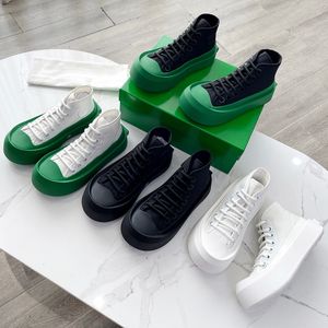 Jumbo Sneaker Дизайнерская повседневная обувь Оптические белые нейлоновые высокие кроссовки на шнуровке из парусины Кроссовки с резиновым восковым штампом для женщин и мужчин, размер 35-45 Высокое качество с коробкой