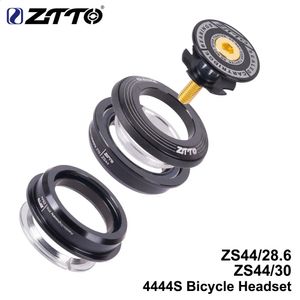 ZTTTO MTB ROAD BIKE REATERING Column Headset 44mm 118 286mm Straight Tube Fork Frame Low Profile Semiintegrated ZS44 240118