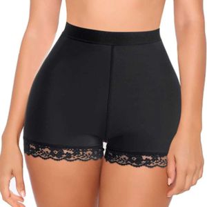 Kvinnor Body Shaper Padded Lifter Panty Butt Enhancer Fake Hip Shapwear Briefs Push Up Troses Booty Shorts