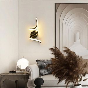 Duvar lambası Modern Sconces Alüminyum Aydınlatma Fikstür Lambaları Yatak Odası Oturma Odası Koridoru için LED Sconce Koridor Elde