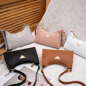 Ladies Litchi Pattern Simple able Underarm Summer and Autumn New Versatile One Shoulder Handheld Bag 2024 78% Off Store wholesale