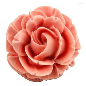 Pişirme Kalıpları Bloom Gül Silikon Kek Kalıp 3D Çiçek Fondan Cupcake Jelly Candy Chocolate Dekorasyon Aracı FQ2825