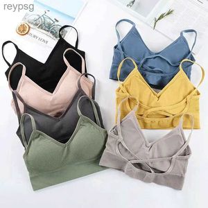 حمالات صدرية الخصر البطن المشكل النسائي قمم Brassiere Womens Sports Bra Push Up Wear Words Seamless Sports Top Sexy Lingerie Tops Girl Bra YQ240203