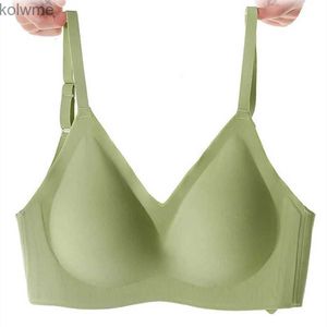 BRAS Women Seamless Bras Wire Free Brassiere Push Up Underwear Sexig underkläder Invisible BRA Top Comfort Female Intimate Löstbara kuddar YQ240203