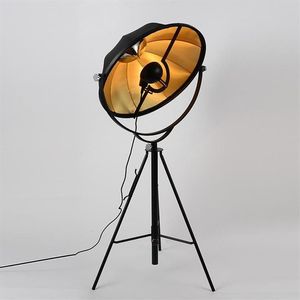 Stehlampen Pallucco Fortuny Petite Verstellbare Lampe Schwarze Farbe Satellitenform für Wohnzimmerstudien259i