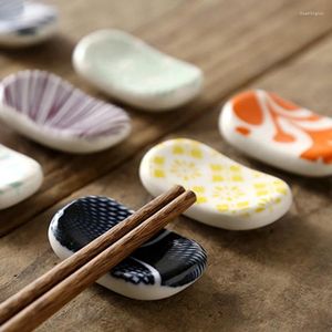 Chopsticks Nordic Style Square Ceramic Tableware Holder Home Kitchen Restaurant Simple Spoon Chopstick Utensil For