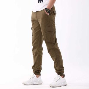Military Mens Camouflage Workwear Pants with Multiple Pockets Loose Length Straight Leg Outdoor Xk668