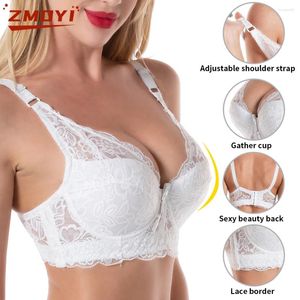 Sutiãs BCD Cup Plus Grande Tamanho Grande Sutiã Sexy Bralette Crop Top Underwear Push Up Strapless BH Lace Lingerie Feminina Brassiere