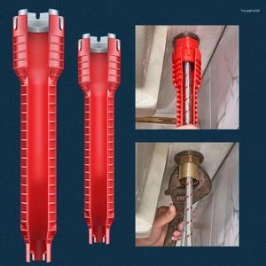 5/7/8/12 In 1 Flume Wrench Key Plumbing Anti-slip Multifuction Faucet Sink Repair Installation Bathroom Hand Tool Sets