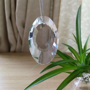 Chandelier Crystal K9 50mm Glass Pendants Clear Prisms Hanging Ornament For Suncatcher Home Wedding Decoration Accessories