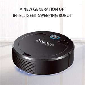 USB Şarj Robot Vakum Süpürge Touch Auto Supping Powerful Emme 3 In1 Pet Saç Ev Kuru Islak Nefesli Otomatik Temizlik Robot1325y