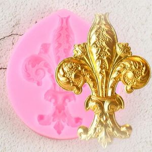 Baking Moulds Baroque Relief Silicone Mold Wedding Cake Border Fondant Molds Decorating Tools Candy Chocolate Gumpaste Clay Resin