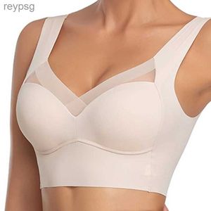 Sutiãs femininos sem costura, sutiã esportivo plus size, roupa íntima confortável, yoga, fitness, colete de dormir, bralette yq240203