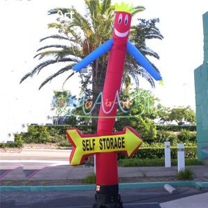 wholesale Promotional Attractive Inflatable Sky Wave Arm Male Puppet Dancer With Directional Arrows For Self Store Advertising on Sale