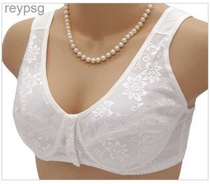 Bras Bras Women bra 100D 95D 90D 85D solid white cotton bras push up vest bralette lingerie bra for young girl mother daughter lace bh C3- YQ240203