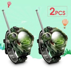 Walkie Talkies Watch Toys Toys For Kids 7'de 1 Dijital İzle Walkie Talkies Flashlight ile iki yönlü uzun menzilli alıcı-verici 240131