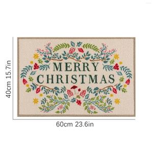 Carpets Christmas Doormat Funny Rugs Way No Slip Mat For Welcome Back Rubber With Theme Kitchen Entrance Decor