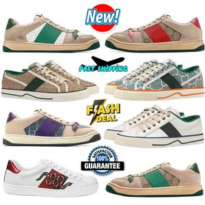 Scarpe casual Scarpe da ginnastica firmate Scarpe firmate Scarpe da ginnastica Bee Ace Scarpe da uomo Chaussures di lusso vintage Scarpe da donna in pelle Mocassini da ginnastica