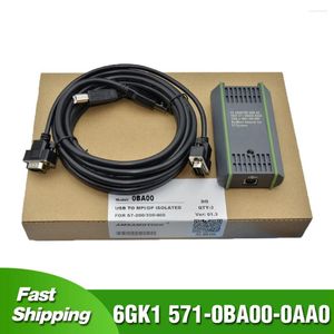 USB-MPI 6GK1 571-0BA00-0AA0 Кабель для программирования для S7-200/300/400 PLC 0BA00 PPI Изолированная версия Сетевой адаптер для ПК