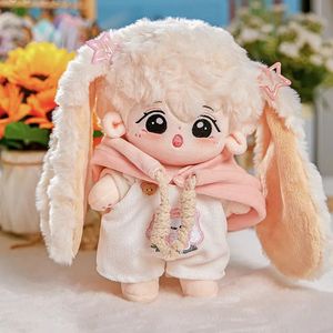20cm Idol Toffee Bebek Anime Peluş Yıldız Dolls Sevimli Dolgulu Pamuk Bebek Giysileri Pul Peluşları Oyuncaklar Hayranları Koleksiyonu Hediye 240123