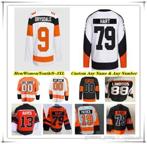 2024 STADIUM SERIES Maglia da hockey Travis Konecny Carter Hart Joel Farabee Sean Couturier Scott Laughton Travis Sanheim Cam Atkinson Owen Tippett Foerster Lil Peep