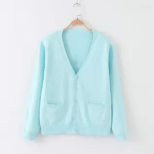 Women's Knits Blue Cardigan Direct Shipment