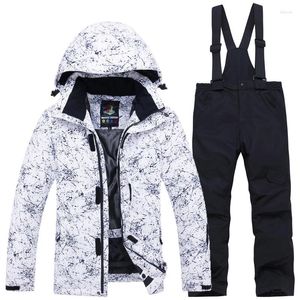 Down Coat Children's Winter Ski Suit Windproof Waterproof Kids Thermal Snowboarding Jacket and Skiing Pants Set Boys Girls Snow CC208