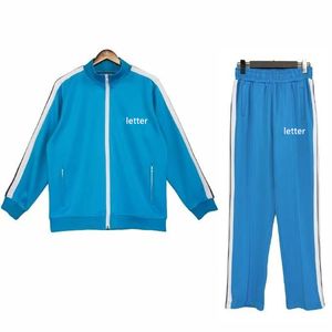 Palms Angels Tracksuits Designer Palmangel Męs TrackSuits Mężczyźni Track Track Pleats Zipper Lose garnitury Bluzy Bluzy Bluzy Projektanci Kurtki Kurtki