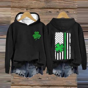 Hoodies masculinos bandeira americana moletom camisa irlandesa presente do dia de são engraçado moletom com capuz sedoso camisas femininas 6x