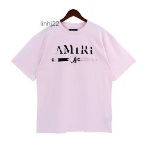 Mens Tshirts Man Amari Amirl Amirlies Am Amis Imiri Amiiri 22ss Shirt Designer for Men Shirts Fashion Tshirt with Letters Casual Summer Short Sleeve tCRJJ