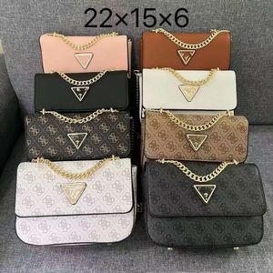 G New Minimalist Chain Splicing Printed Solid Color able Small Square Bag, Single Shoulder Crossbody Women's Bag 2024 78% Off Store wholesale