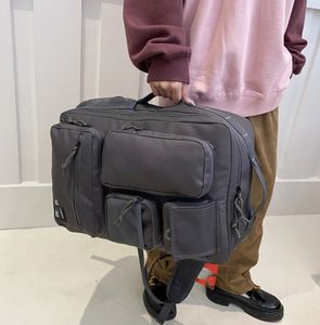 All-Match Double Shoulder Computer Bag Män och kvinnor Early High School Student School Bag Sports Air Cushion Stor kapacitet