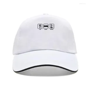 Berretti da baseball Eat Sleep Shisha Bill Hat da uomo Divertente Umorismo Regalo di compleanno Narghilè Nargile Stampa Mens Snapback Berretto da baseball Homm