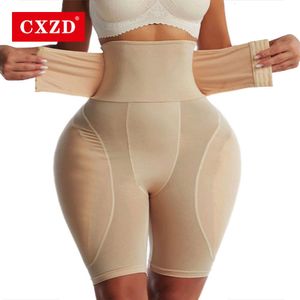 CXZD for Bigger Pads Hip Enhancer Upgraded Sponge Padded Butt Lifter Panties Shapewear Tummy Control Women