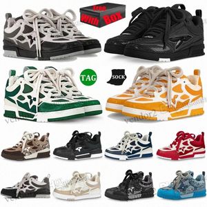 Treakers skate designer butów menu butów mody butów mody mesh abloh sneaker platforma Virgil Maxi Lace-up biegacz buty buty zewnętrzne rozmiar 3 q4kq#