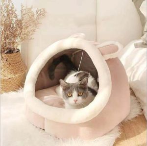 Mats Cat łóżko ciepły koszyk zwierząt komfortowe łóżka i meble do kota dla kotów domowe domy domowe akcesoria