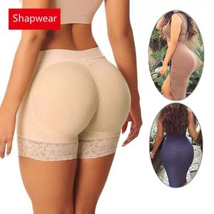 Kadınlar Vücut Düzenli Yastıklı Kaldırıcı Külot Butt Güçlendirici Sahte Kalça Shapwear Briefs Panties artı beden ganimet şort