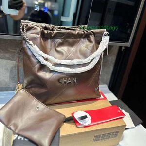 디자이너 가방 샤넬 핸드백 쓰레기 가방 샤넬 가죽 가방 가방 여성 대용량 어깨에 대형 가방 고급 감각 통근 체인 가방