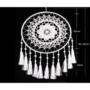 Arts And Crafts Room Crafts White Dream Catcher Handmade Hanging Wall Ornament Home Decoration Craft Big Circle Dreamcatcher7418469 Dr Dhrlz