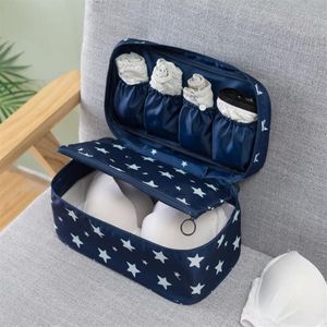 Podróż wielofunkcyjna bielizna Bra Pakowanie Organizator Bag Socks Cosmetic Storage Etui Duża pojemność Kobietowe torby odzieżowe 318D