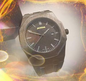 Lüks erkek büyük boyutlu tasarımcı saatler 42mm kuvars otomatik makine hareketi kauçuk paslanmaz çelik aydınlık su geçirmez safir moda kol saat