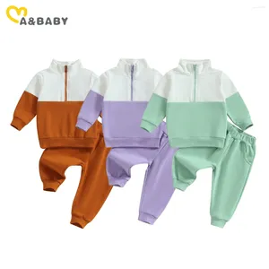 Zestawy odzieży Mababy 6m-5y maluch niemowlę dzieci dziecięce ubrania chłopiec ubrania długie rękawy spodnie dziecięce strój