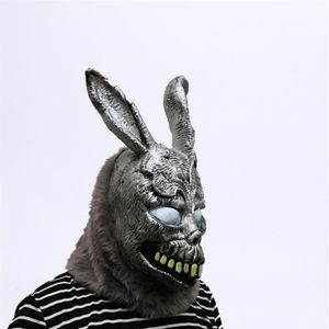 Tier-Cartoon-Kaninchen-Maske Donnie Darko FRANK the Bunny Kostüm Cosplay Halloween Party Maks Supplies T200116296z