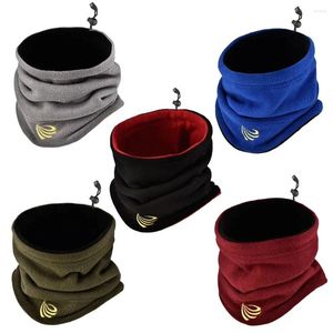 Scarves Winter Face Cover Camping Cold-proof Collar Ski Tube Scarf Half Mask Fleece Neck Gaiter