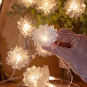 Stringhe Luci a corda a led Fiori artificiali luminosi colorati a batteria Funzionati a batteria per San Valentino